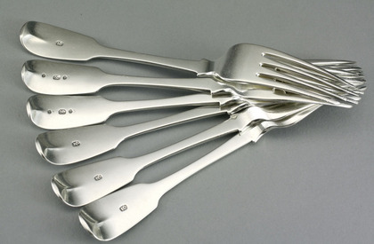 Cape Silver Tableforks (set of 6) - Combrink